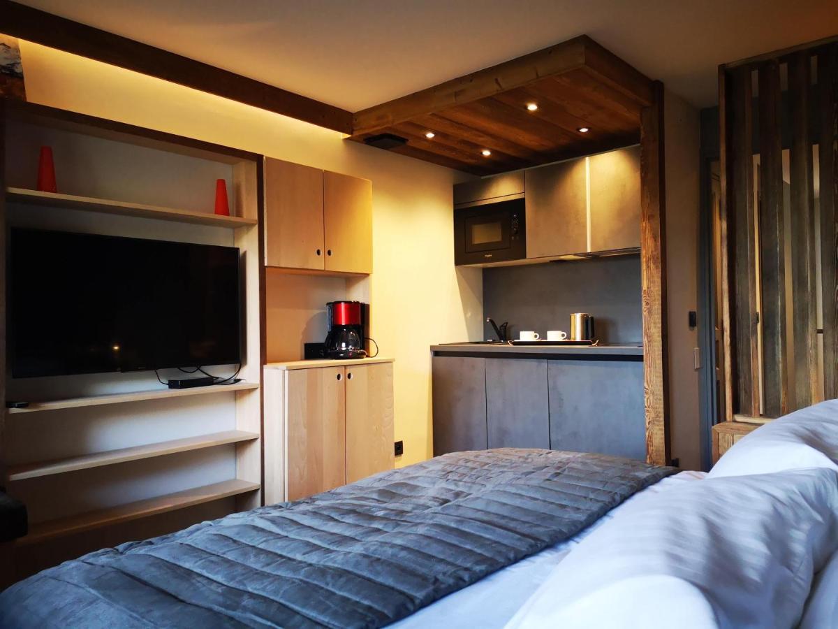Alliey & Spa Piscine Appart-Hotel Serre Chevalier Le Monêtier-les-Bains エクステリア 写真