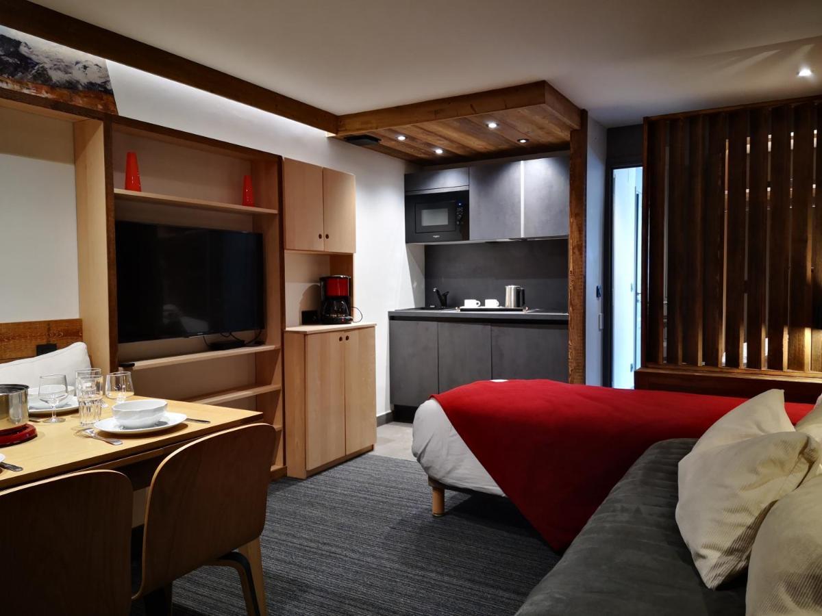 Alliey & Spa Piscine Appart-Hotel Serre Chevalier Le Monêtier-les-Bains エクステリア 写真