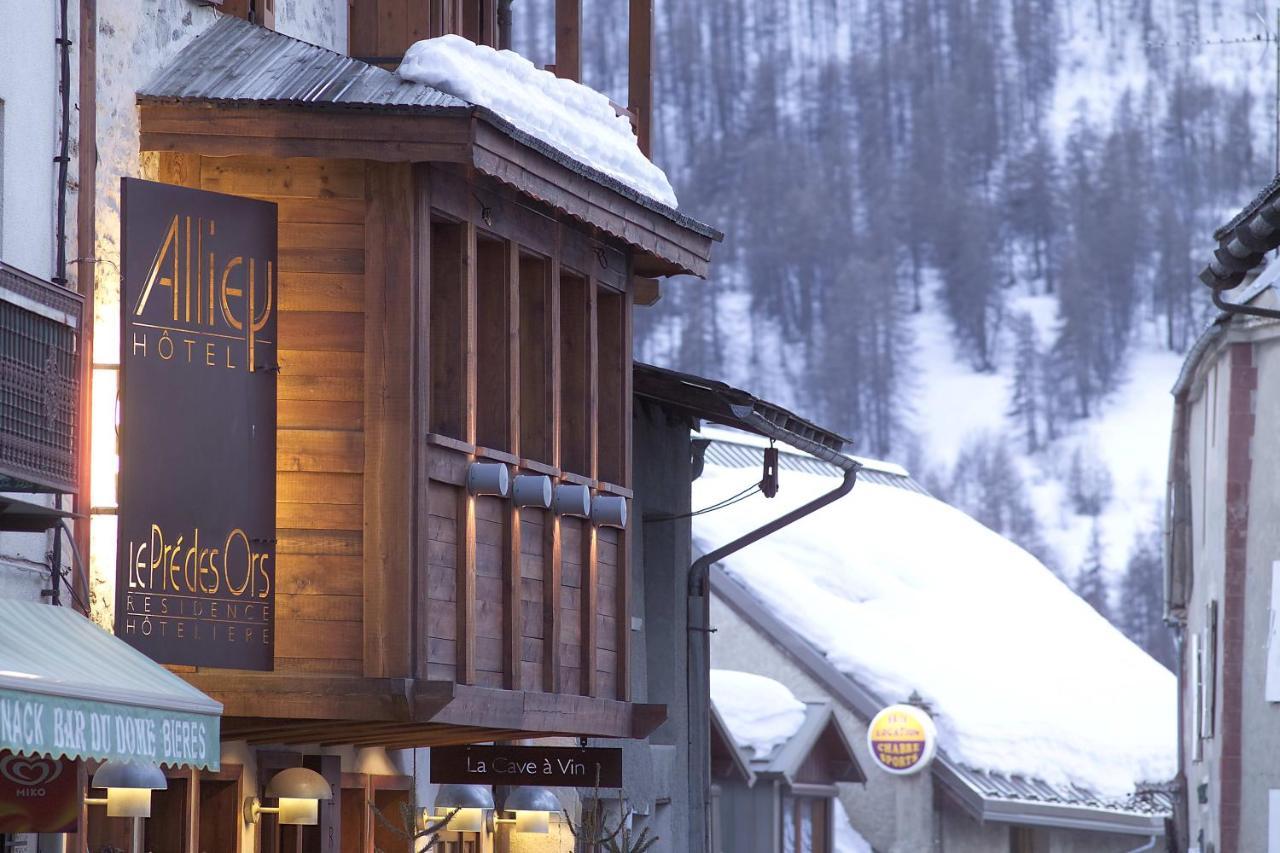 Alliey & Spa Piscine Appart-Hotel Serre Chevalier Le Monêtier-les-Bains エクステリア 写真