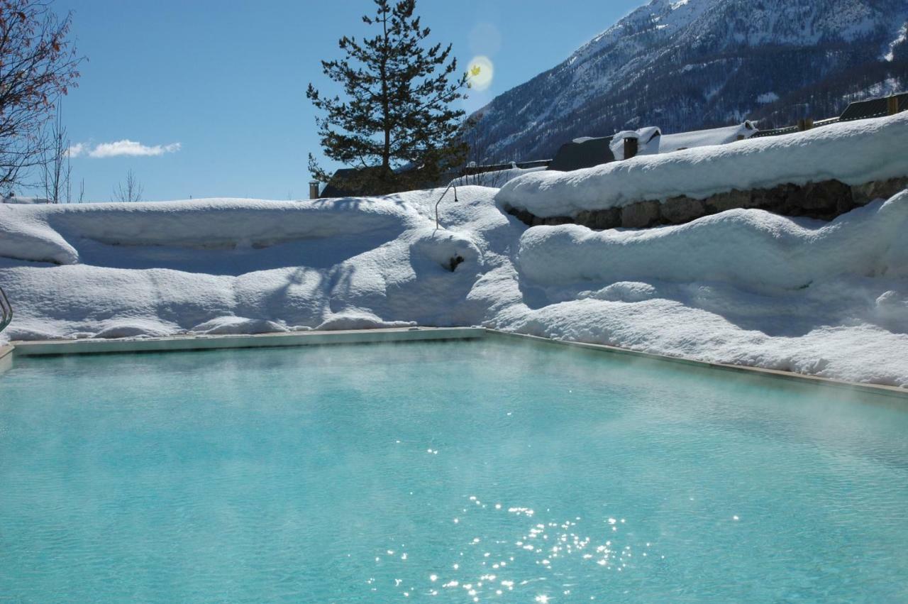 Alliey & Spa Piscine Appart-Hotel Serre Chevalier Le Monêtier-les-Bains エクステリア 写真